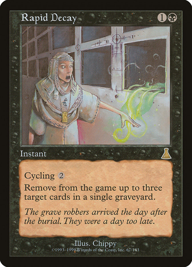 Rapid Decay [Urza's Destiny] | Card Citadel