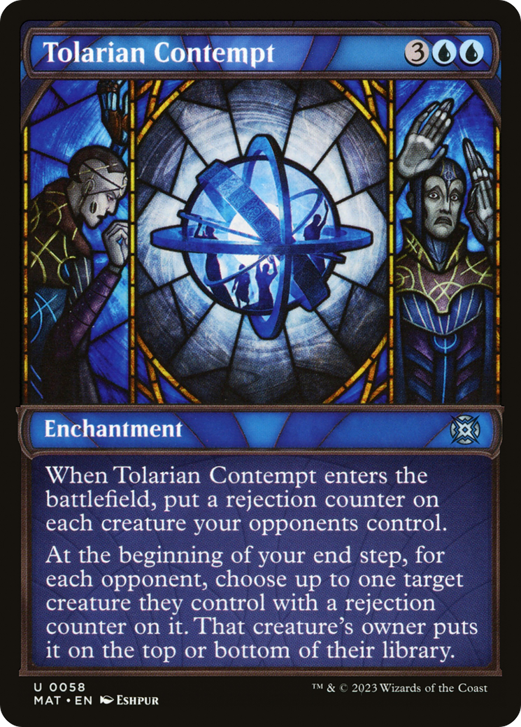 Tolarian Contempt (Showcase) [March of the Machine: The Aftermath] | Card Citadel