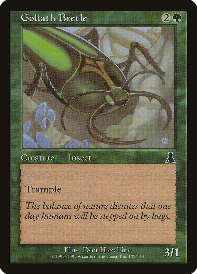 Goliath Beetle [Urza's Destiny] | Card Citadel