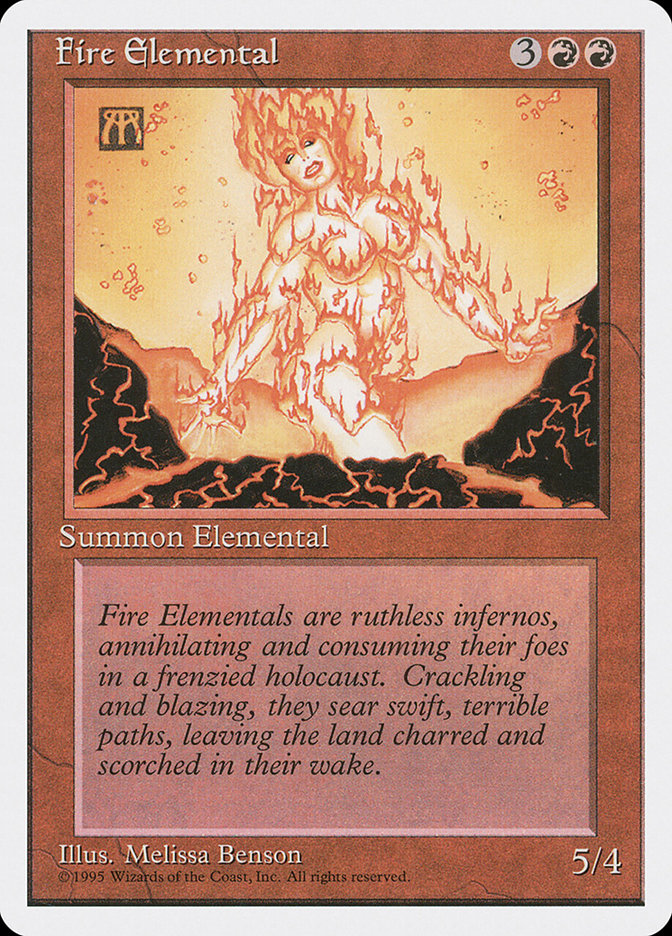 Fire Elemental [Fourth Edition] | Card Citadel