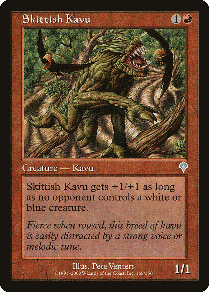 Skittish Kavu [Invasion] | Card Citadel