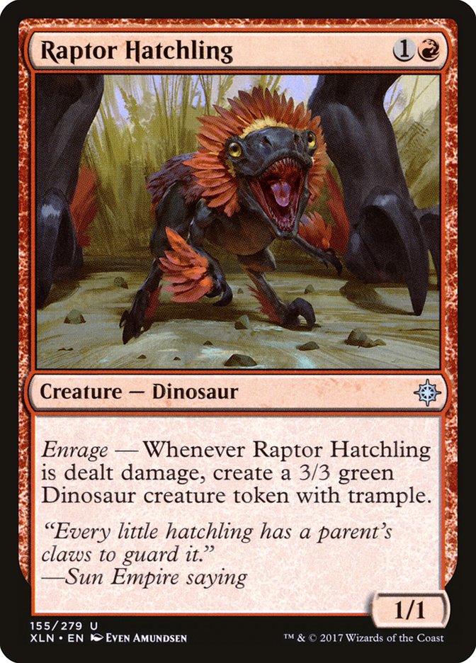 Raptor Hatchling [Ixalan] | Card Citadel