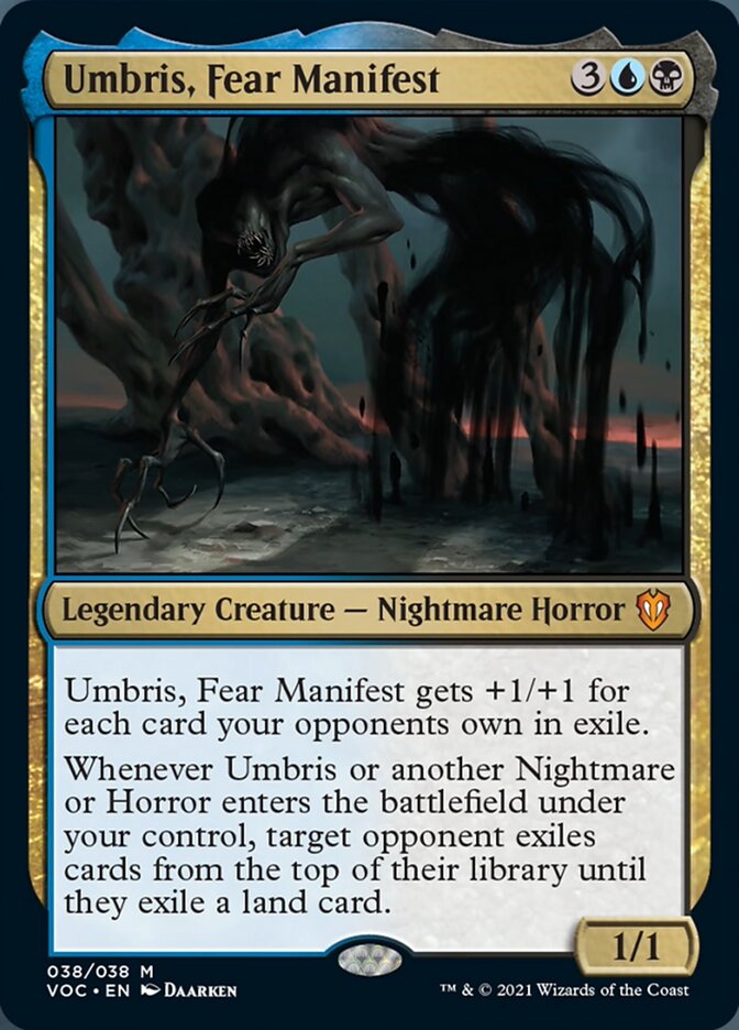 Umbris, Fear Manifest [Innistrad: Crimson Vow Commander] | Card Citadel