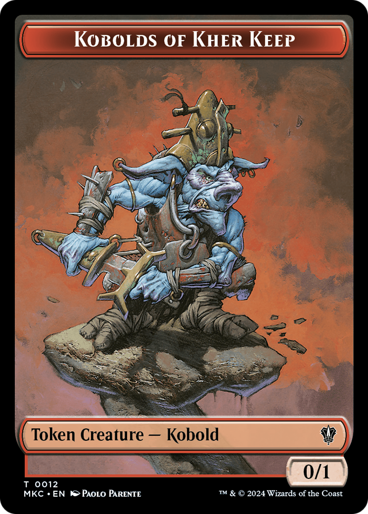 Soldier // Kobolds of Kher Keep Double-Sided Token [Murders at Karlov Manor Commander Tokens] | Card Citadel
