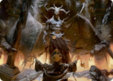 Ormendahl, the Corrupter Art Card [Innistrad: Midnight Hunt Art Series] | Card Citadel