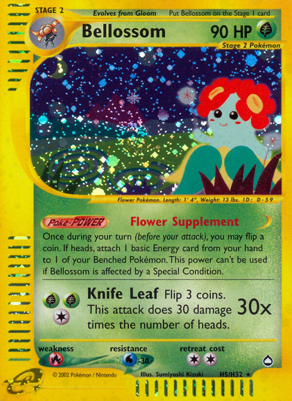 Bellossom (H5/H32) [Aquapolis] | Card Citadel