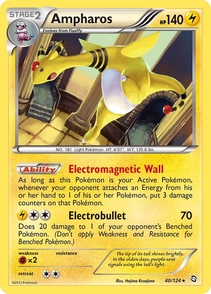 Ampharos (40/124) [Black & White: Dragons Exalted] | Card Citadel