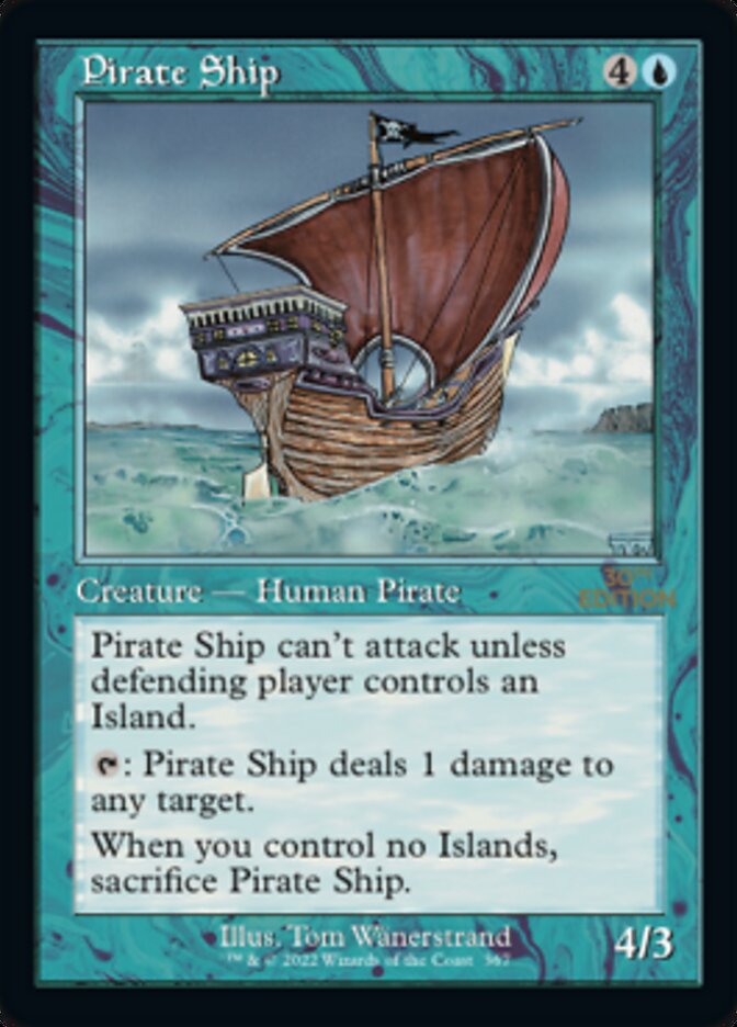 Pirate Ship (Retro) [30th Anniversary Edition] | Card Citadel