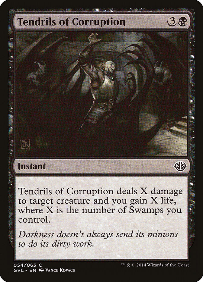 Tendrils of Corruption (Garruk vs. Liliana) [Duel Decks Anthology] | Card Citadel