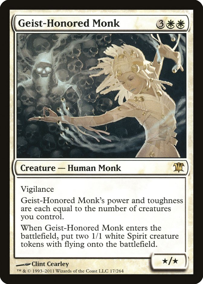 Geist-Honored Monk [Innistrad] | Card Citadel