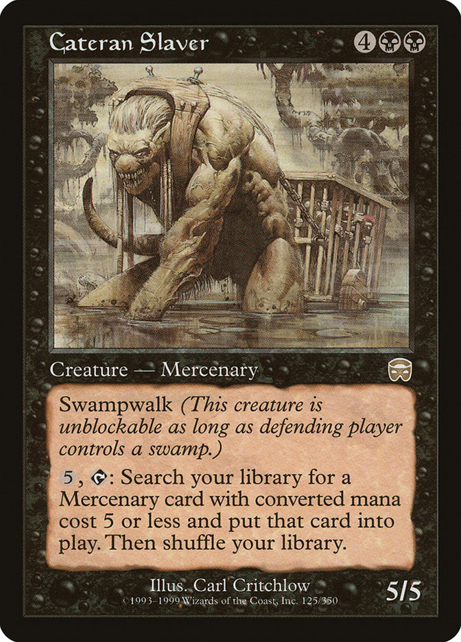 Cateran Slaver [Mercadian Masques] | Card Citadel