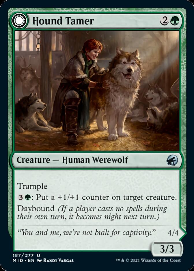 Hound Tamer // Untamed Pup [Innistrad: Midnight Hunt] | Card Citadel