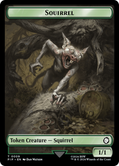 Food (013) // Squirrel Double-Sided Token [Fallout Tokens] | Card Citadel