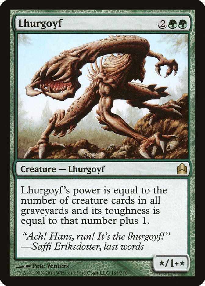 Lhurgoyf [Commander 2011] | Card Citadel