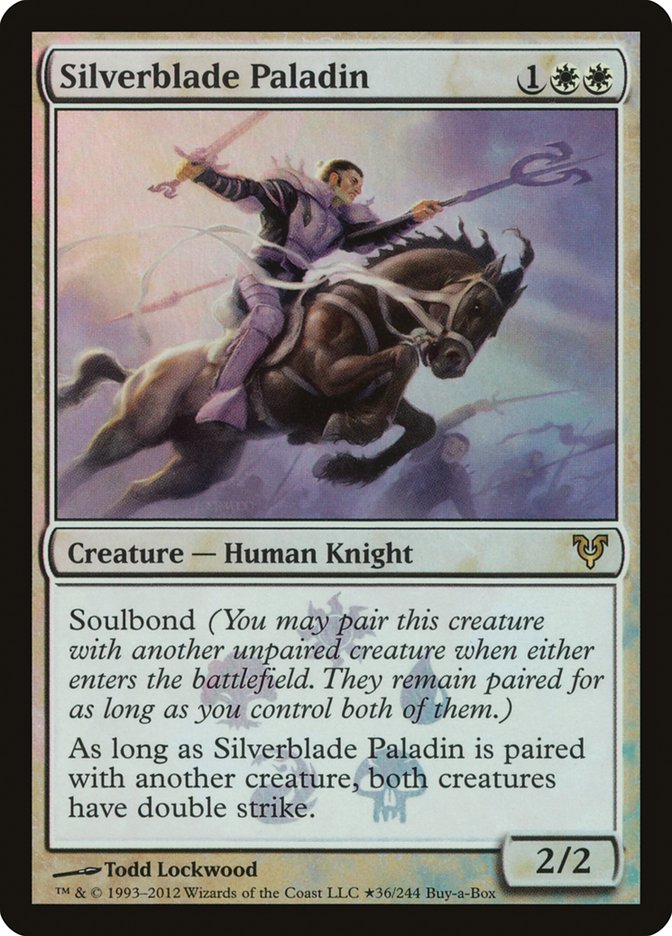 Silverblade Paladin (Buy-A-Box) [Avacyn Restored Promos] | Card Citadel