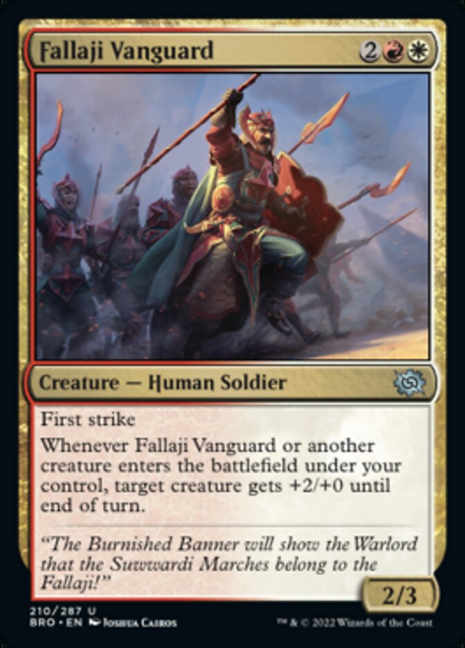 Fallaji Vanguard [The Brothers' War] | Card Citadel