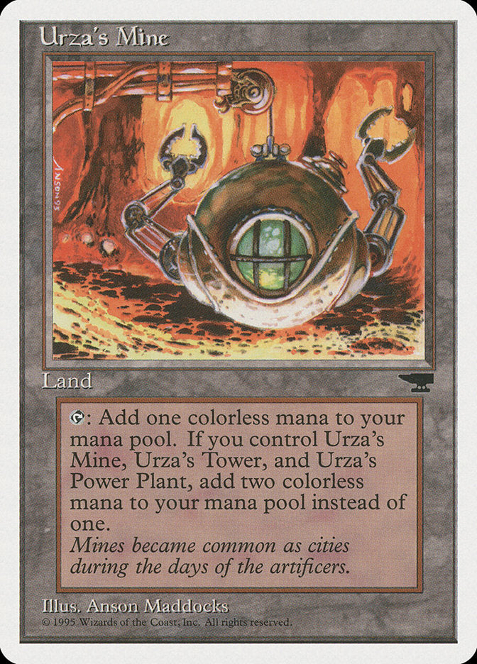 Urza's Mine (Orange Background) [Chronicles] | Card Citadel