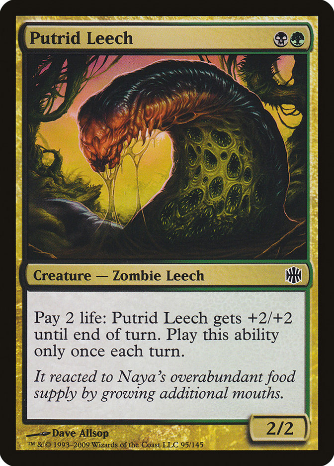 Putrid Leech [Alara Reborn] | Card Citadel