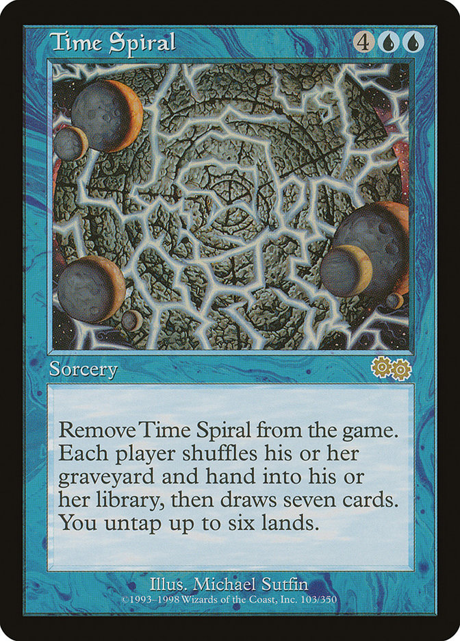 Time Spiral [Urza's Saga] | Card Citadel