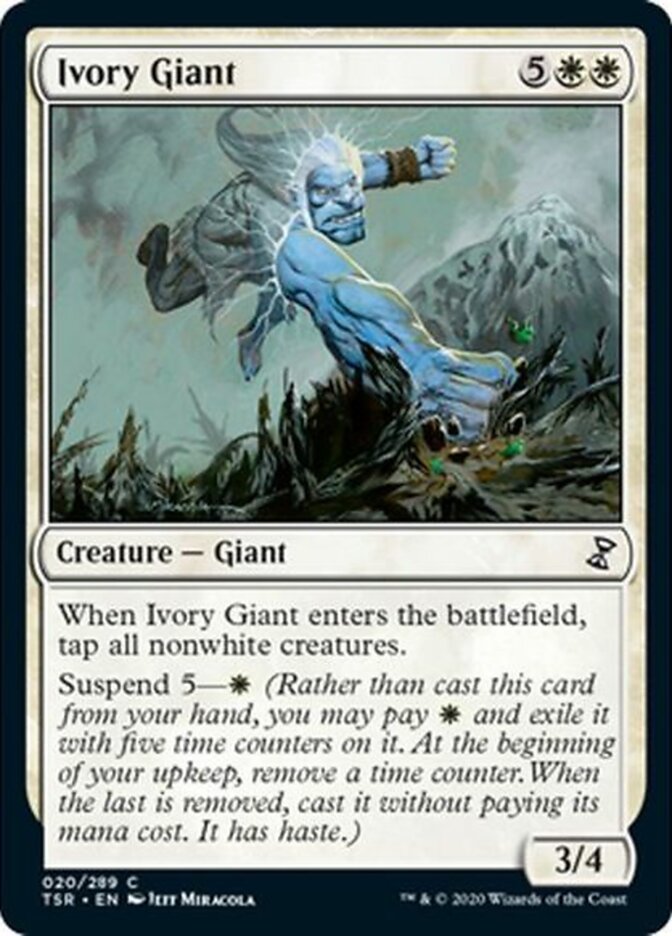 Ivory Giant [Time Spiral Remastered] | Card Citadel