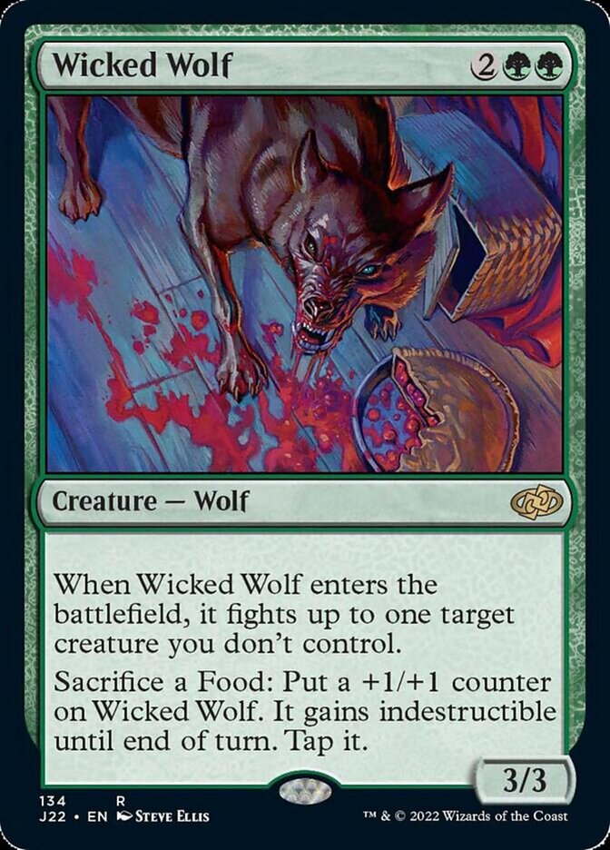 Wicked Wolf [Jumpstart 2022] | Card Citadel