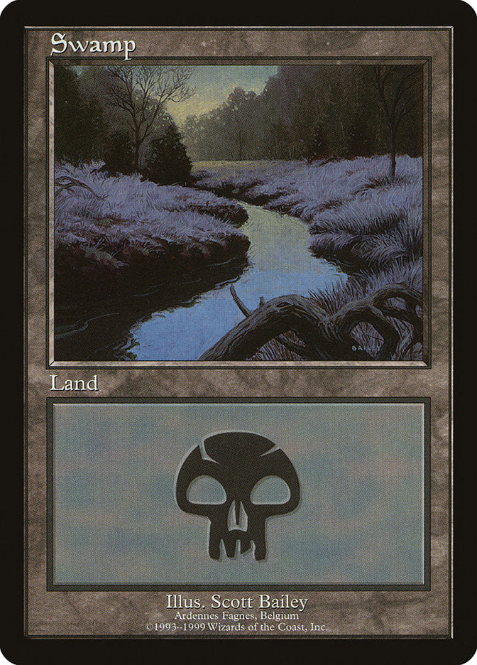 Swamp (5) [European Land Program] | Card Citadel