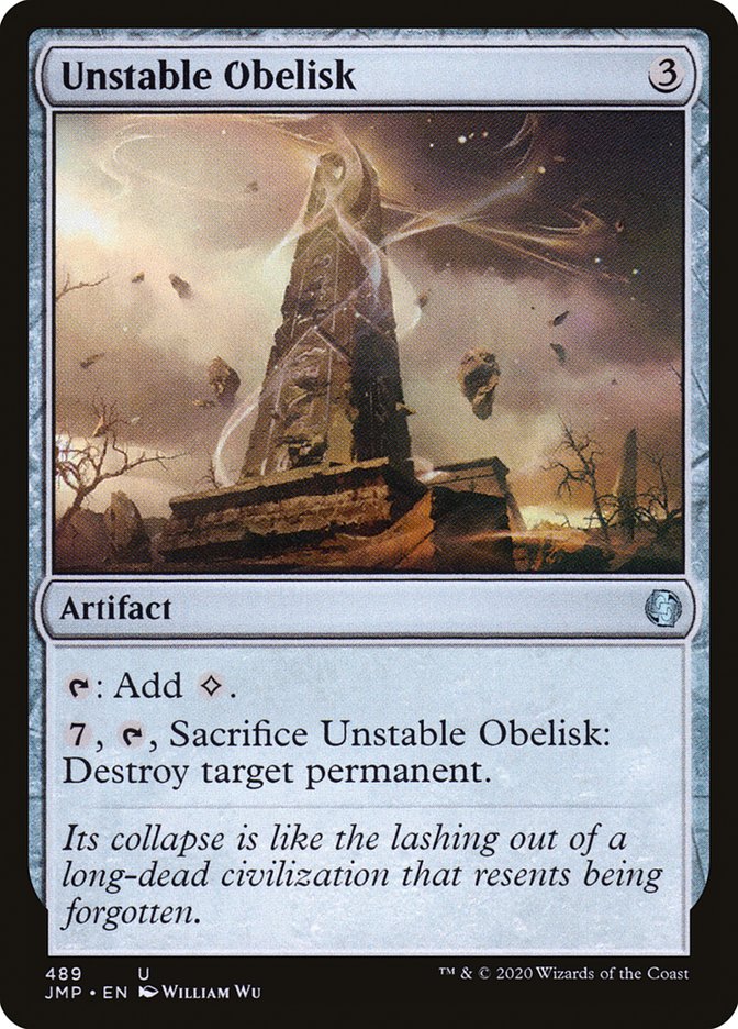 Unstable Obelisk [Jumpstart] | Card Citadel