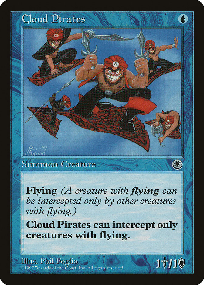 Cloud Pirates (Reminder Text) [Portal Demo Game] | Card Citadel