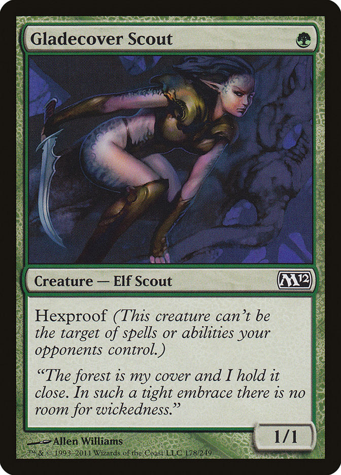 Gladecover Scout [Magic 2012] | Card Citadel