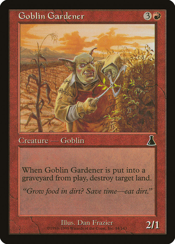 Goblin Gardener [Urza's Destiny] | Card Citadel