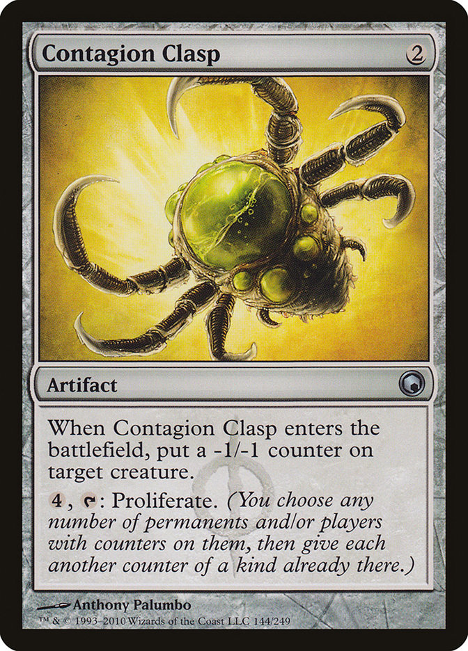 Contagion Clasp [Scars of Mirrodin] | Card Citadel