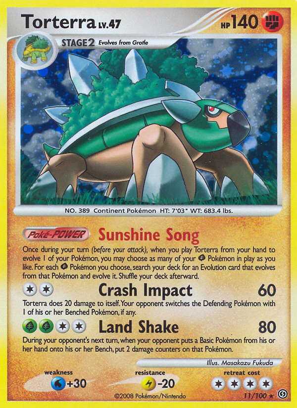 Torterra (11/100) [Diamond & Pearl: Stormfront] | Card Citadel