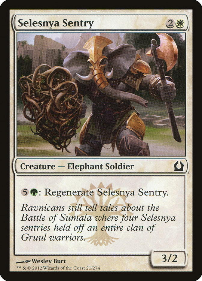 Selesnya Sentry [Return to Ravnica] | Card Citadel