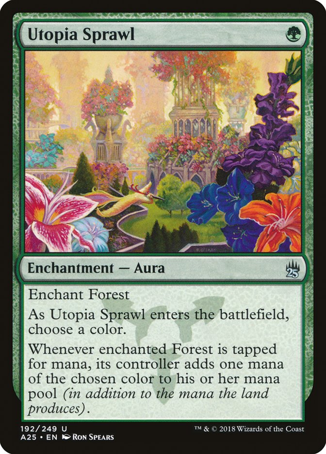 Utopia Sprawl [Masters 25] | Card Citadel