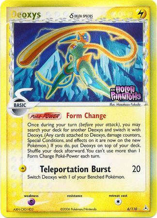 Deoxys (6/110) (Delta Species) (Stamped) [EX: Holon Phantoms] | Card Citadel