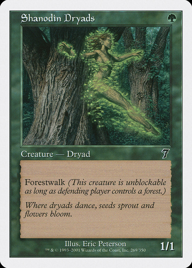 Shanodin Dryads [Seventh Edition] | Card Citadel