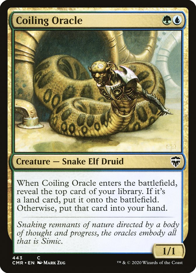 Coiling Oracle [Commander Legends] | Card Citadel