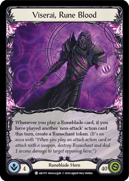 Death Dealer // Viserai, Rune Blood [U-ARC040 // U-ARC076] (Arcane Rising Unlimited)  Unlimited Normal | Card Citadel