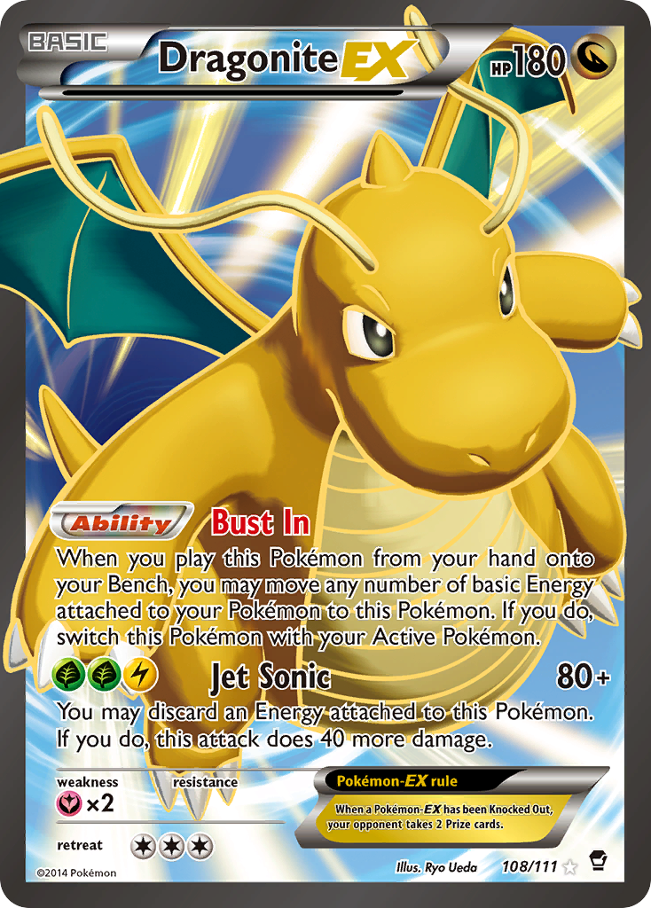 Dragonite EX (108/111) [XY: Furious Fists] | Card Citadel