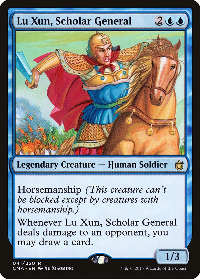 Lu Xun, Scholar General [Commander Anthology] | Card Citadel