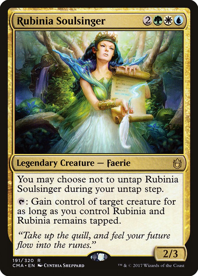 Rubinia Soulsinger [Commander Anthology] | Card Citadel