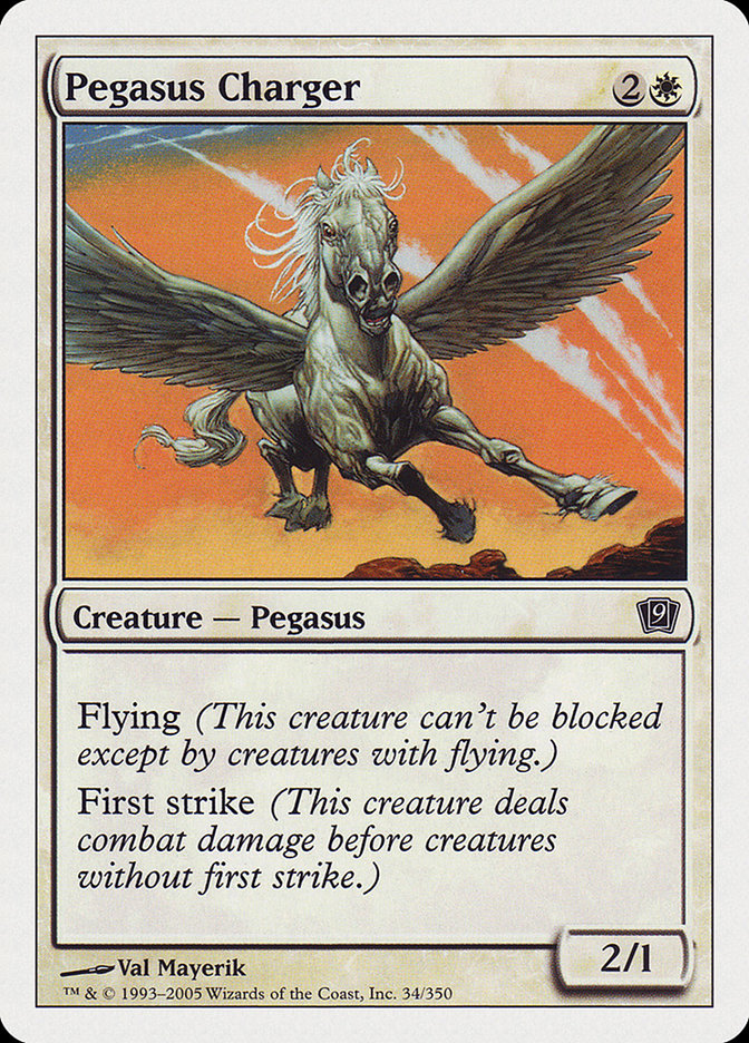 Pegasus Charger [Ninth Edition] | Card Citadel