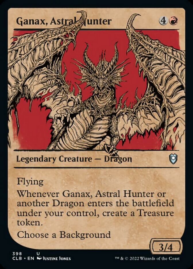 Ganax, Astral Hunter (Showcase) [Commander Legends: Battle for Baldur's Gate] | Card Citadel