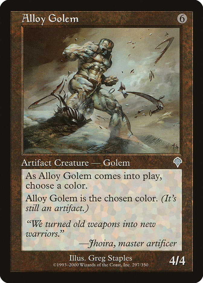 Alloy Golem [Invasion] | Card Citadel