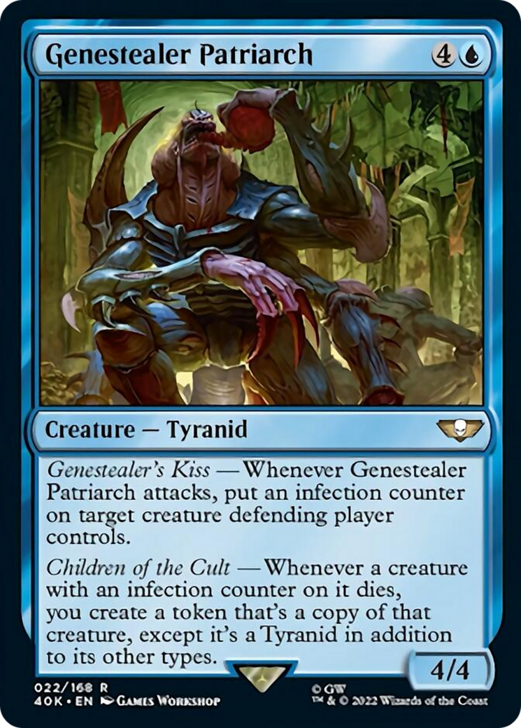 Genestealer Patriarch (Surge Foil) [Universes Beyond: Warhammer 40,000] | Card Citadel
