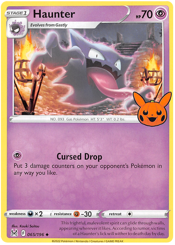 Haunter (065/196) [Trick or Trade 2023] | Card Citadel