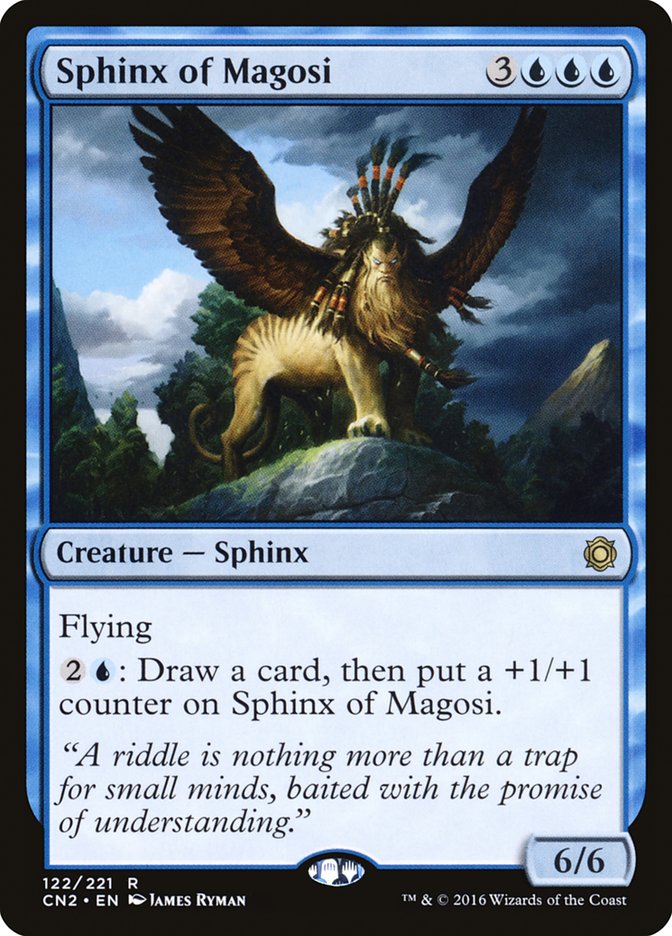 Sphinx of Magosi [Conspiracy: Take the Crown] | Card Citadel