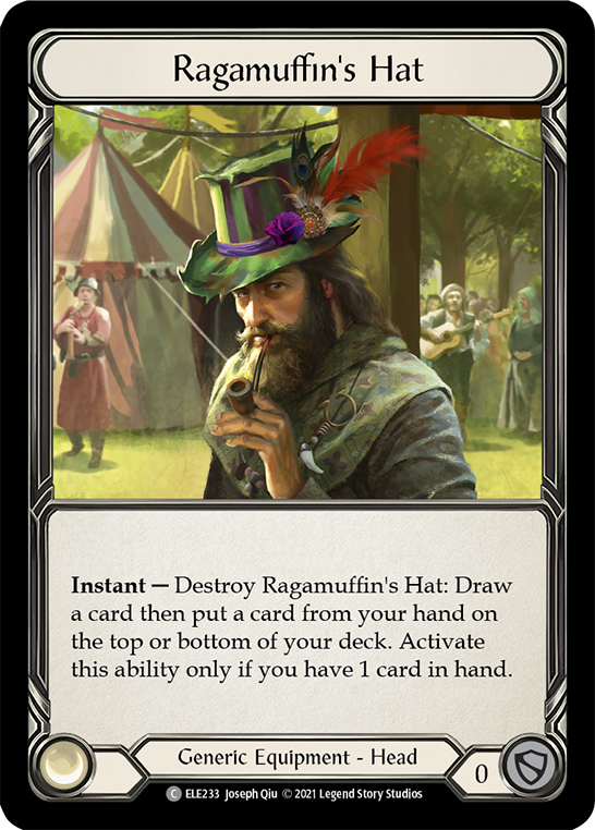 Ragamuffin's Hat [ELE233] (Tales of Aria)  1st Edition Cold Foil | Card Citadel