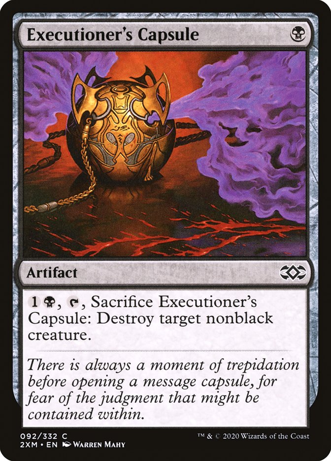 Executioner's Capsule [Double Masters] | Card Citadel