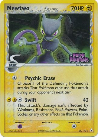 Mewtwo (24/110) (Delta Species) (Stamped) [EX: Holon Phantoms] | Card Citadel